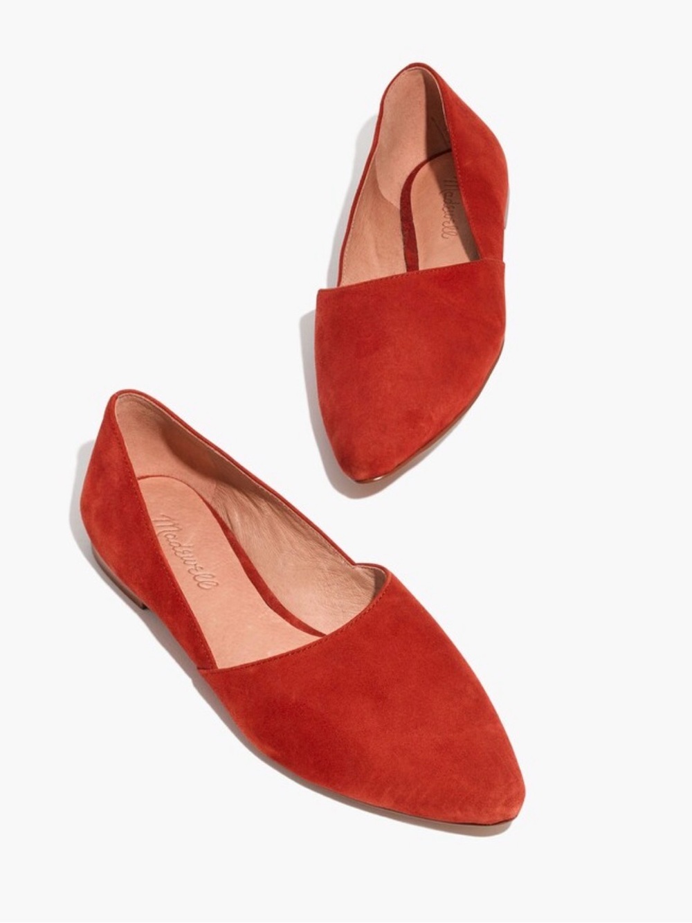 Madewell Lizbeth Flat in Dari Cinnabar